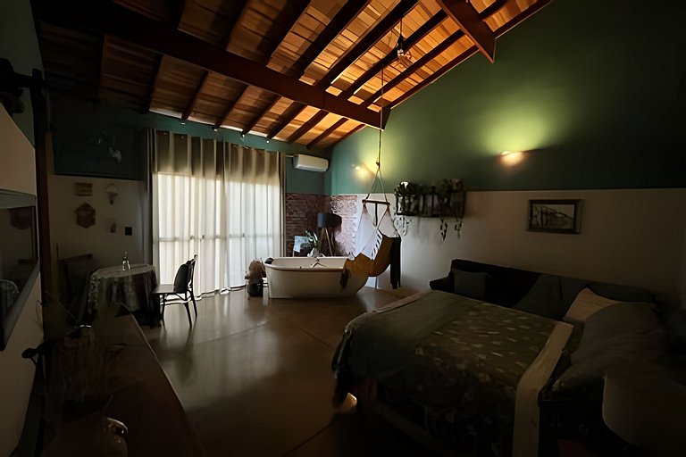 Cabana Studio c/ Hidro, Vista e Superhost -Jundiaí