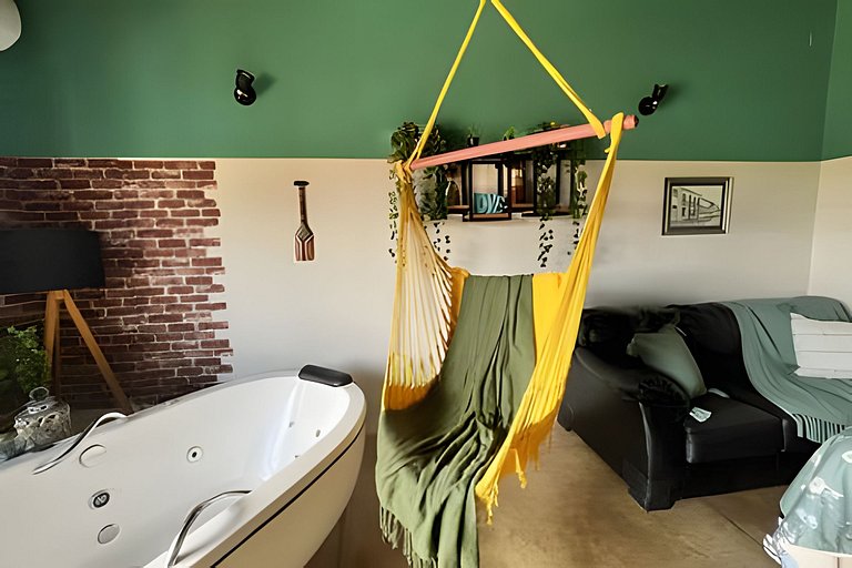 Cabana Studio c/ Hidro, Vista e Superhost -Jundiaí