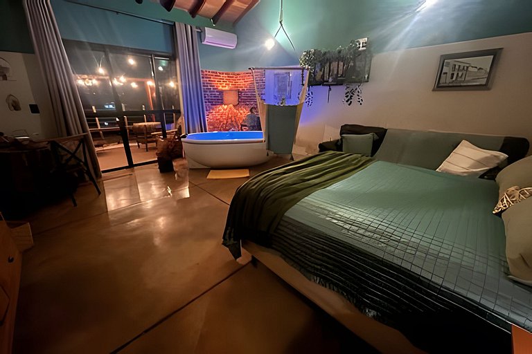 Cabana Studio c/ Hidro, Vista e Superhost -Jundiaí