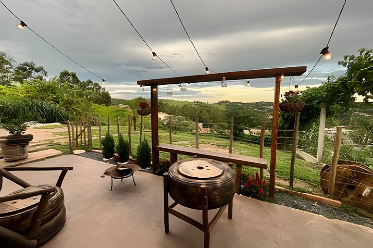 Cabana Studio c/ Hidro, Vista e Superhost -Jundiaí